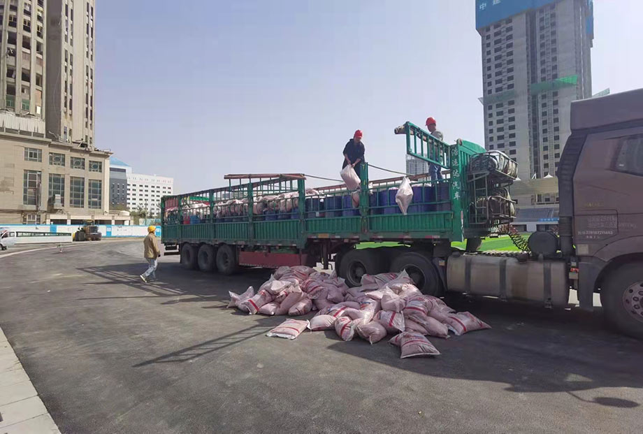 陜西塑膠跑道材料進場